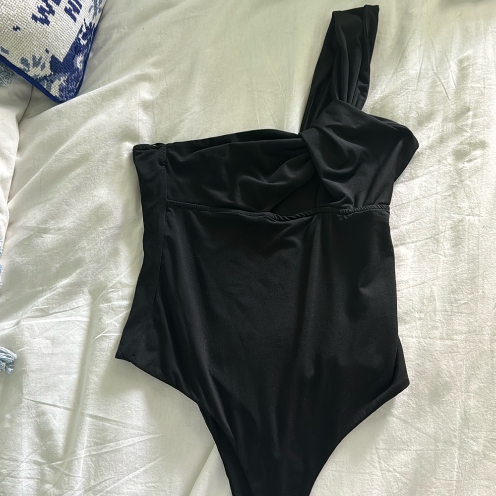 Superdown black bodysuit